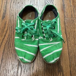 Green Toms Espadrilles